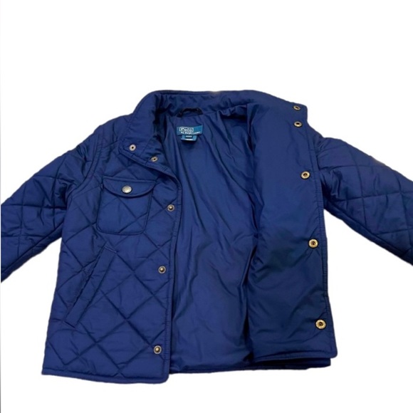 Polo by Ralph Lauren, Navy Blue Barn Jacket, 4T - Picture 4 of 5